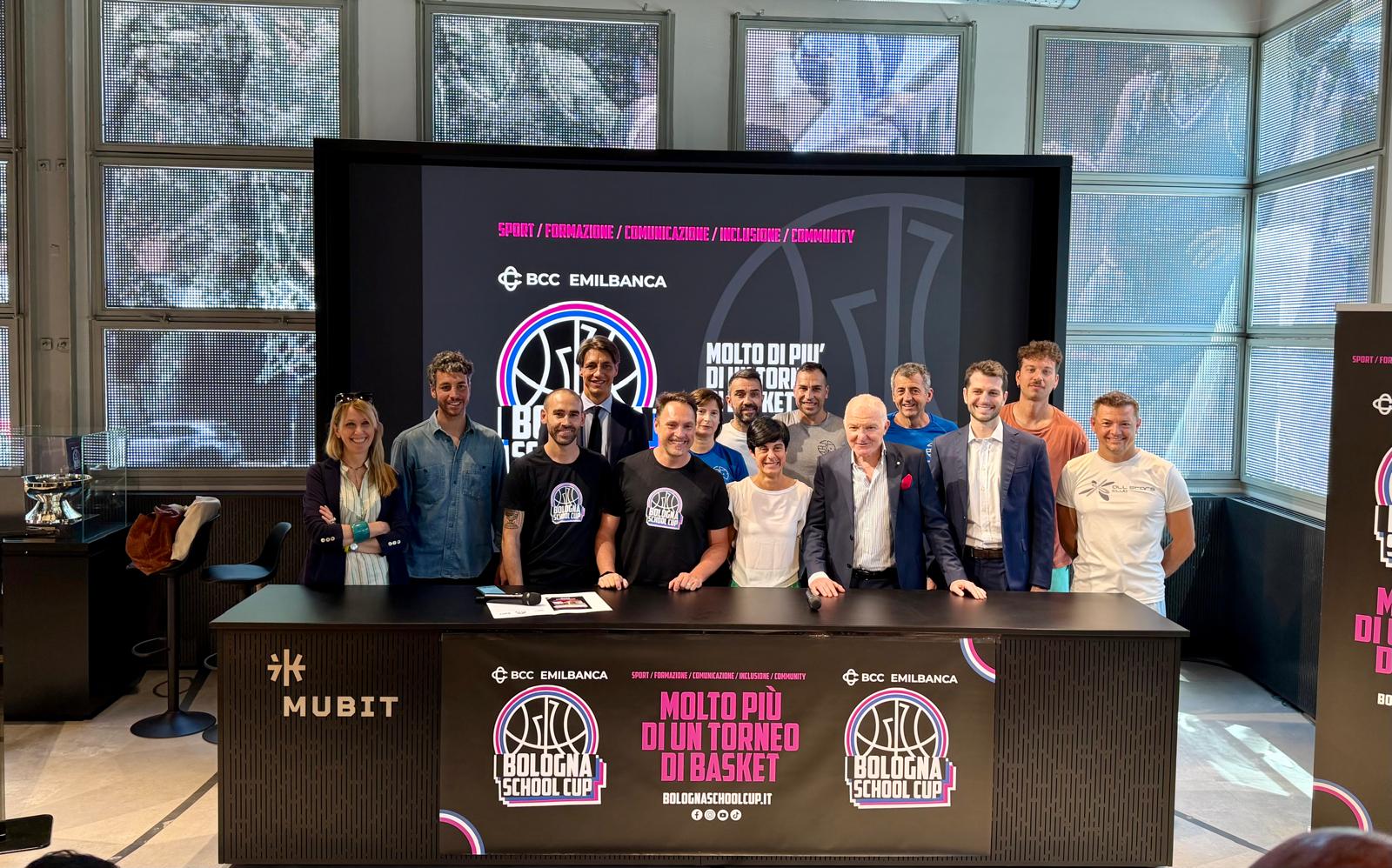 Presentata al Mubit la Bologna School Cup: gli studenti tra basket, comunicazione e management